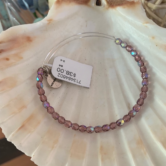 Alex and Ani Pink Crystal Bracelet - Picture 5 of 8